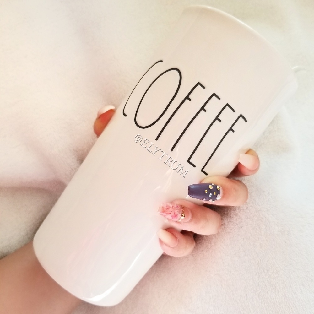 Rae Dunn Coffee Tumbler with lid